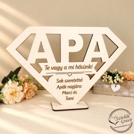 Szuperhős tábla - Apa