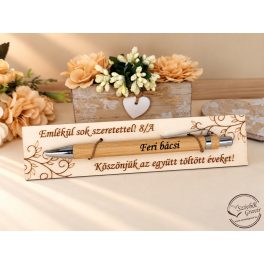 Gravírozott toll kis táblával - 1