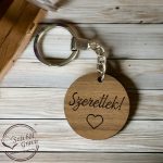 Kulcstartó pároknak - Dió