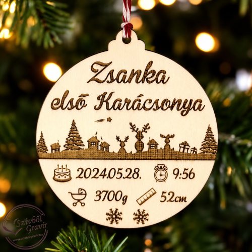 Baba első karácsony dísz - 5