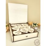 Fényképes "Tíz dolog amit szeretek benned" doboz